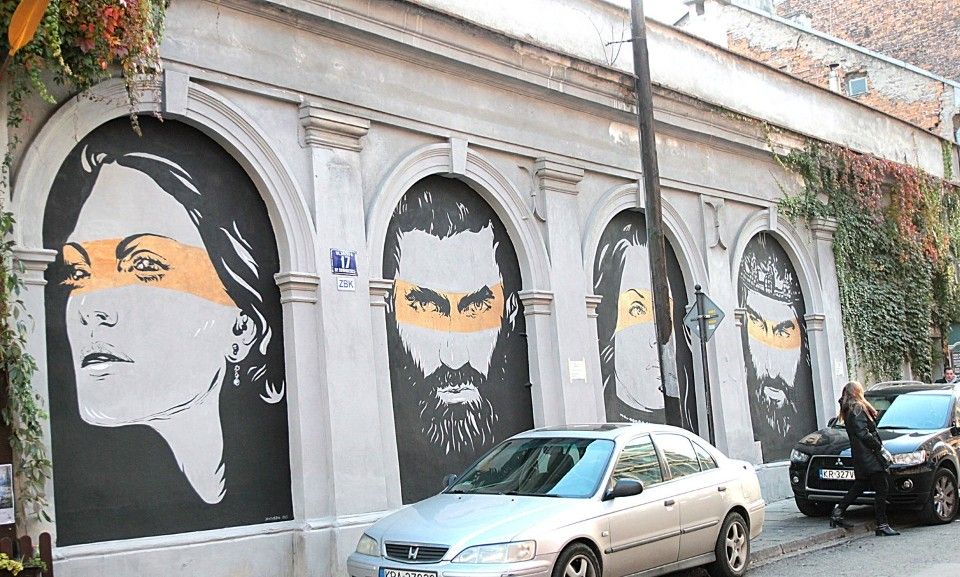 Street art, czyli alternatywny spacer uliczkami Krakowa
